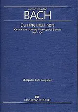 Johann Sebastian Bach Notenblätter Du Hirte Israel, höre