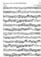 Johann Sebastian Bach Notenblätter Was mein Gott will das gscheh allzeit