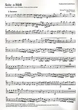 Georg Philipp Telemann Notenblätter Suite a-Moll für Blockflöte