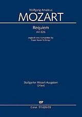 Wolfgang Amadeus Mozart Notenblätter Requiem KV626