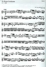 Wolfgang Amadeus Mozart Notenblätter Te Deum laudamus KV141