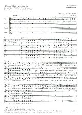 Wolfgang Amadeus Mozart Notenblätter Alma Dei creatoris KV277 (KV272a)