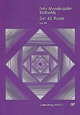 Felix Mendelssohn-Bartholdy Notenblätter Wie der Hirsch schreit op.42 Psalm 42