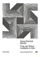 Georg Friedrich Händel Notenblätter O du, die Wonne verkündet in Zion
