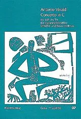 Antonio Vivaldi Notenblätter Konzert C-Dur RV443