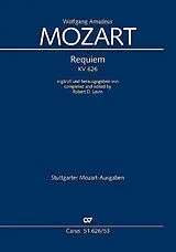 Kartonierter Einband Requiem von Wolfgang Amadeus Mozart