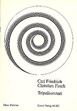 Carl Friedrich Christian Fasch Notenblätter KONZERT E-DUR FUER VIOLINE, OBOE