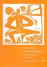 Christoph Graupner Notenblätter Concerto F-Dur für Blockflöte