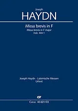 Franz Joseph Haydn Notenblätter Missa brevis F-Dur Hob.XXII-1