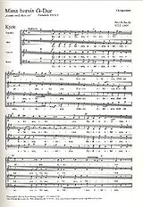 Franz Joseph Haydn Notenblätter Missa brevis G-Dur HobXXII-3