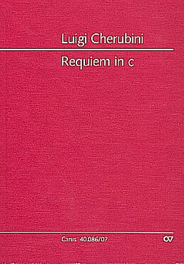 Luigi Cherubini Notenblätter Requiem c-Moll