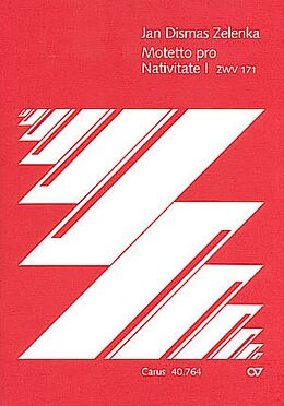 Jan Dismas Zelenka Notenblätter Motetto pro Nativitate Nr.1 ZWV171