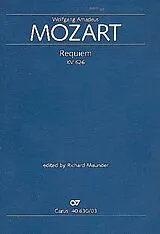Wolfgang Amadeus Mozart Notenblätter Requiem KV626