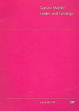 Gustav Mahler Notenblätter Lieder und Gesänge für Frauenchor