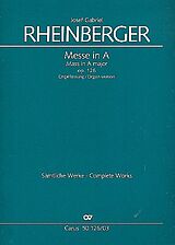 Joseph Gabriel Rheinberger Notenblätter Messe A-Dur op.126