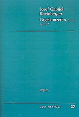 Joseph Gabriel Rheinberger Notenblätter Konzert F-Dur Nr.1 op.137