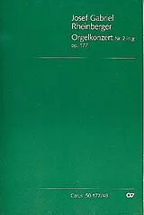 Joseph Gabriel Rheinberger Notenblätter Konzert g-Moll Nr.2 op.177