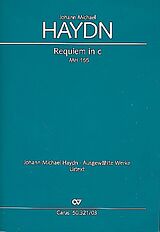 Johann Michael Haydn Notenblätter Requiem c-Moll