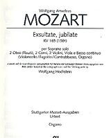 Wolfgang Amadeus Mozart Notenblätter Exsultate jubilate KV165 (KV158a)
