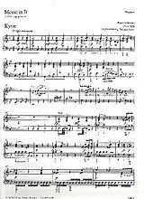 Franz Schubert Notenblätter Messe B-Dur D324 op.posth.141