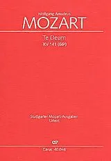 Wolfgang Amadeus Mozart Notenblätter Te Deum laudamus KV141