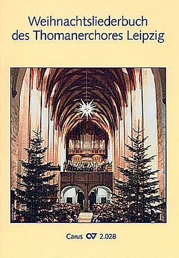  Notenblätter Weihnachtsliederbuch des Thomanerchores Leipzig
