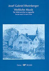 Joseph Gabriel Rheinberger Notenblätter Weltliche Musik