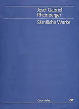 Joseph Gabriel Rheinberger Notenblätter SAEMTLICHE WERKE BAND 8 GEIST