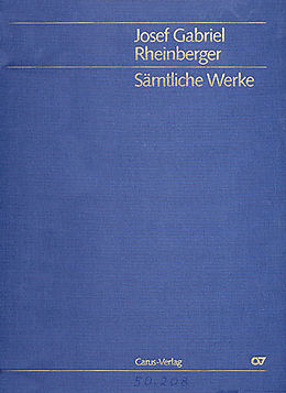 Joseph Gabriel Rheinberger Notenblätter SAEMTLICHE WERKE BAND 8 GEIST
