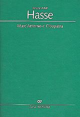 Johann Adolph Hasse Notenblätter MarcAntonio e Cleopatra