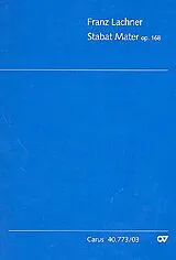 Franz Paul Lachner Notenblätter Stabat mater op.168 für