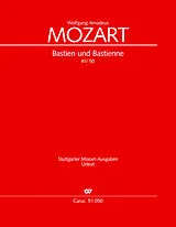 Wolfgang Amadeus Mozart Notenblätter Bastien und Bastienne KV50