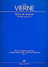Louis Victor Jules Vierne Notenblätter Suite Nr.1 op.51
