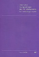 Anonymus Notenblätter Anonyme Kompositionen des