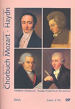  Notenblätter Chorbuch Mozart Haydn Band 5 - Weltliche Werke