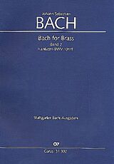 Johann Sebastian Bach Notenblätter Bach for Brass Band 2 Kantaten BWV101 ff