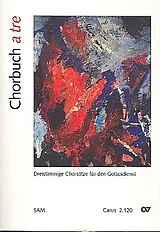  Notenblätter Chorbuch a tre