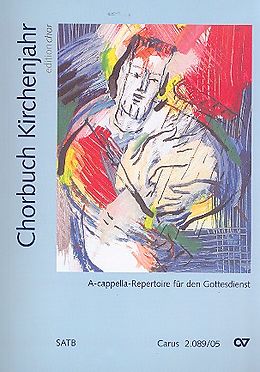  Notenblätter Chorbuch Kirchenjahr für gem Chor a cappella