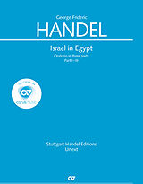 Georg Friedrich Händel Notenblätter Israel in Ägypten HWV54 Teil 1-3