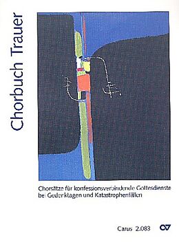  Notenblätter Chorbuch Trauer