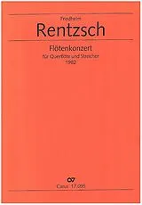 Friedhelm Rentzsch Notenblätter Flötenkonzert