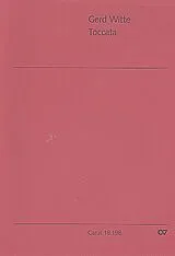 Gerd Witte Notenblätter Toccata für Orgel und Cembalo