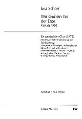 Eva Schorr Notenblätter Wir sind ein Teil der Erde