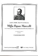 Giovanni Pierluigi Palestrina da Notenblätter Missa Papae Marcelli für gem Chor