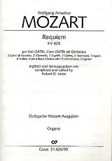 Wolfgang Amadeus Mozart Notenblätter Requiem KV626 für Soli, Chor und