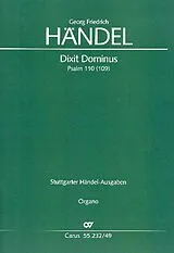 Georg Friedrich Händel Notenblätter Dixit dominus