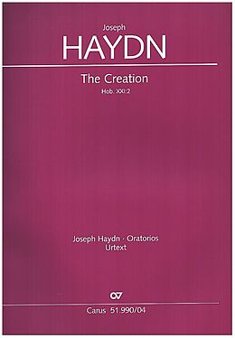 Franz Joseph Haydn Notenblätter The Creation Hob.XXI-2