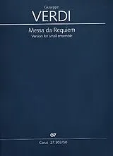 Giuseppe Verdi Notenblätter Messa da Requiem für Soli, gem Chor