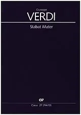 Giuseppe Verdi Notenblätter Stabat mater für gem Chor und Orchester