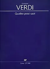 Giuseppe Verdi Notenblätter Quattro pezzi sacri für gem Chor (z.T. mit